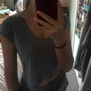 Periwinkle V-neck T